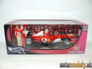 Hot Wheels G3764 - Ferrari F1 2003 World Champion Michael Schumacher - 1:18